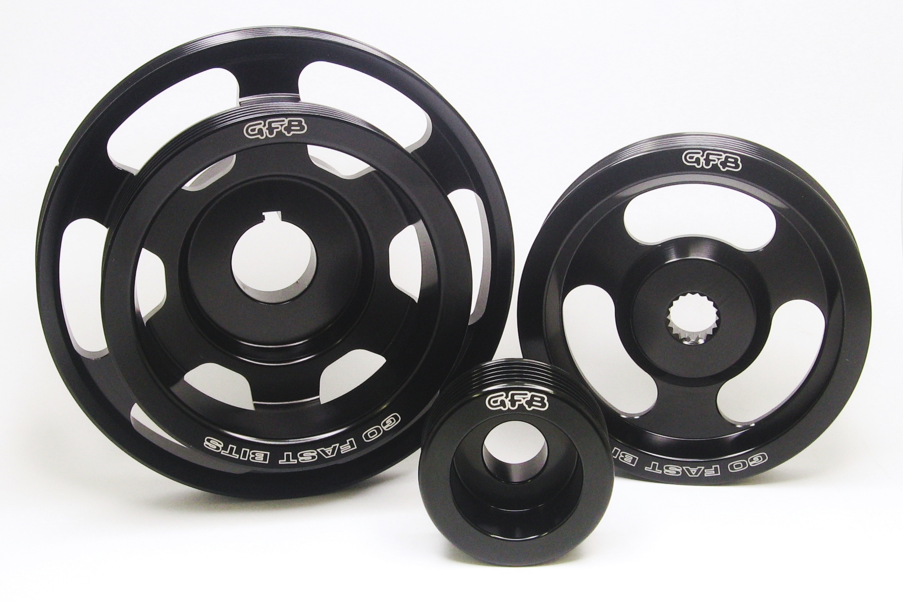 SUBARU IMPREZA WRX/STI 08+ /FORESTER XT 08+ / LEGACY GT 03+ 3-PC PULLEY SET [GFB]