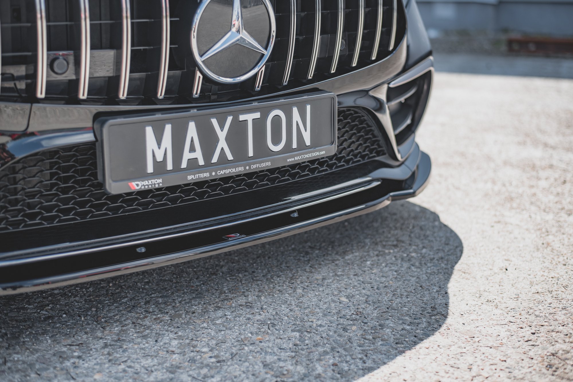 Front Splitter V.2 Mercedes-Benz CLS AMG-Line / 53AMG C257 - 4
