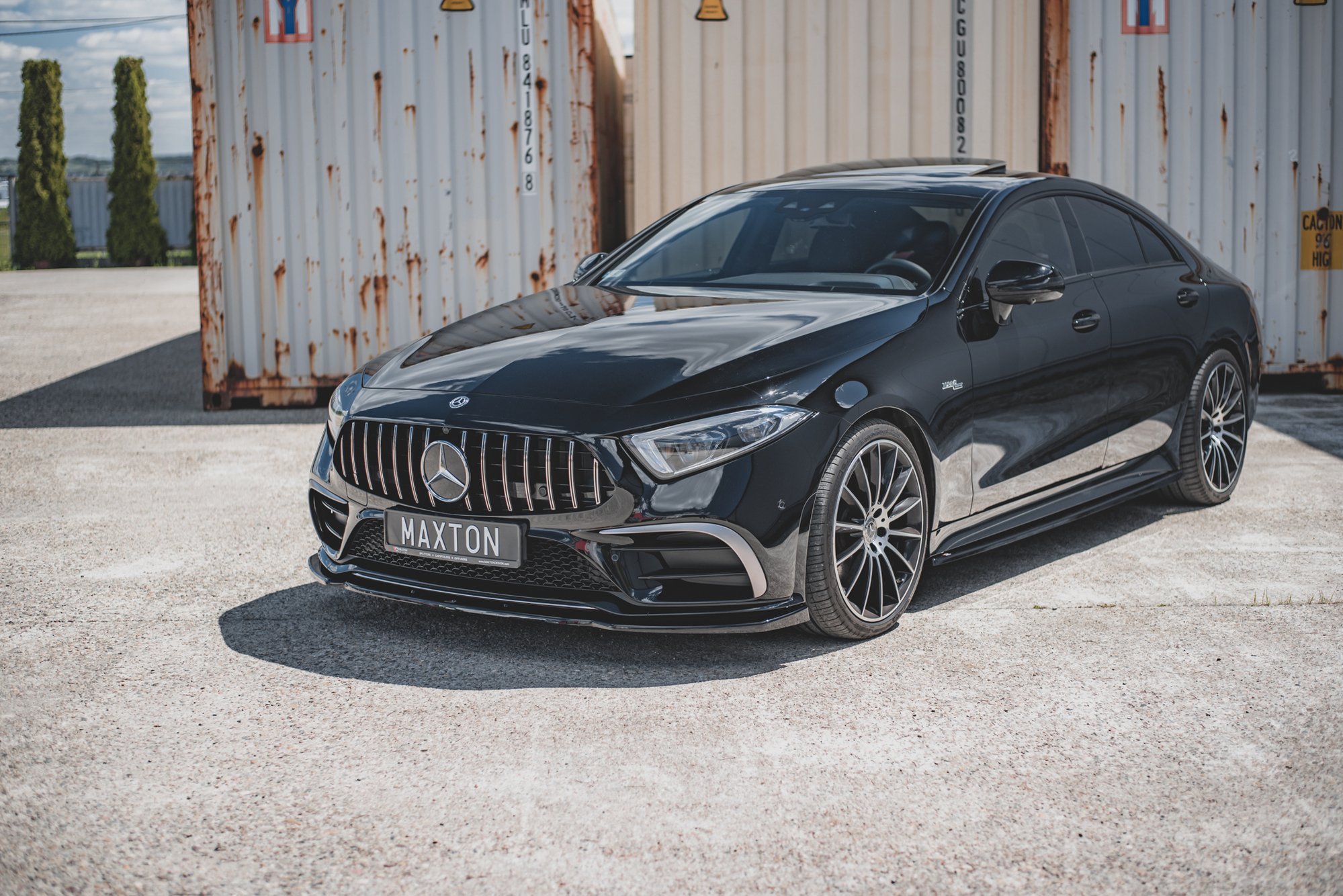 Front Splitter V.2 Mercedes-Benz CLS AMG-Line / 53AMG C257 - 6