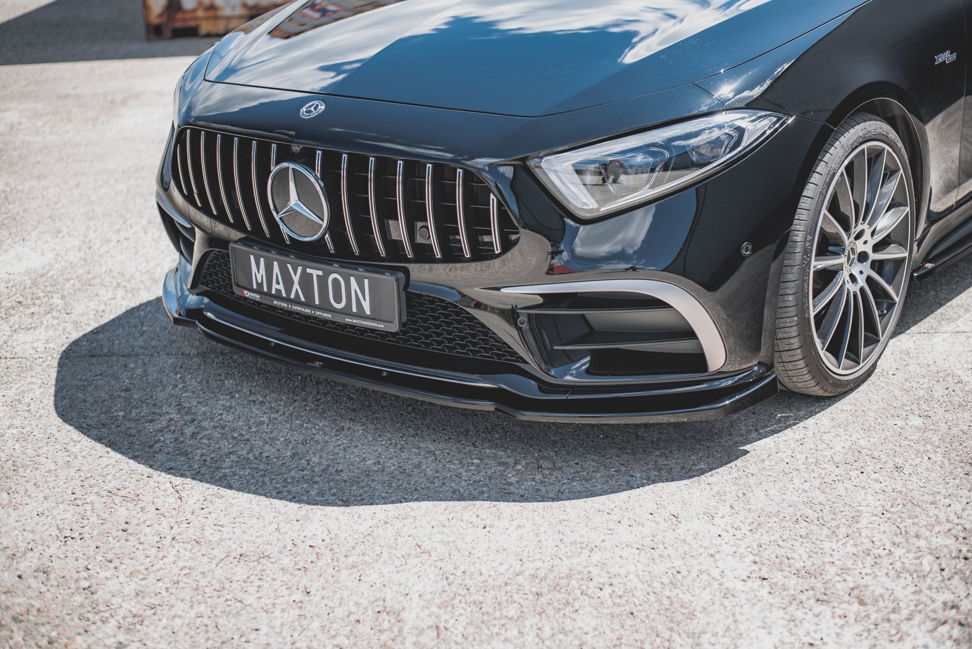 Front Splitter V.2 Mercedes-Benz CLS AMG-Line / 53AMG C257 - 5