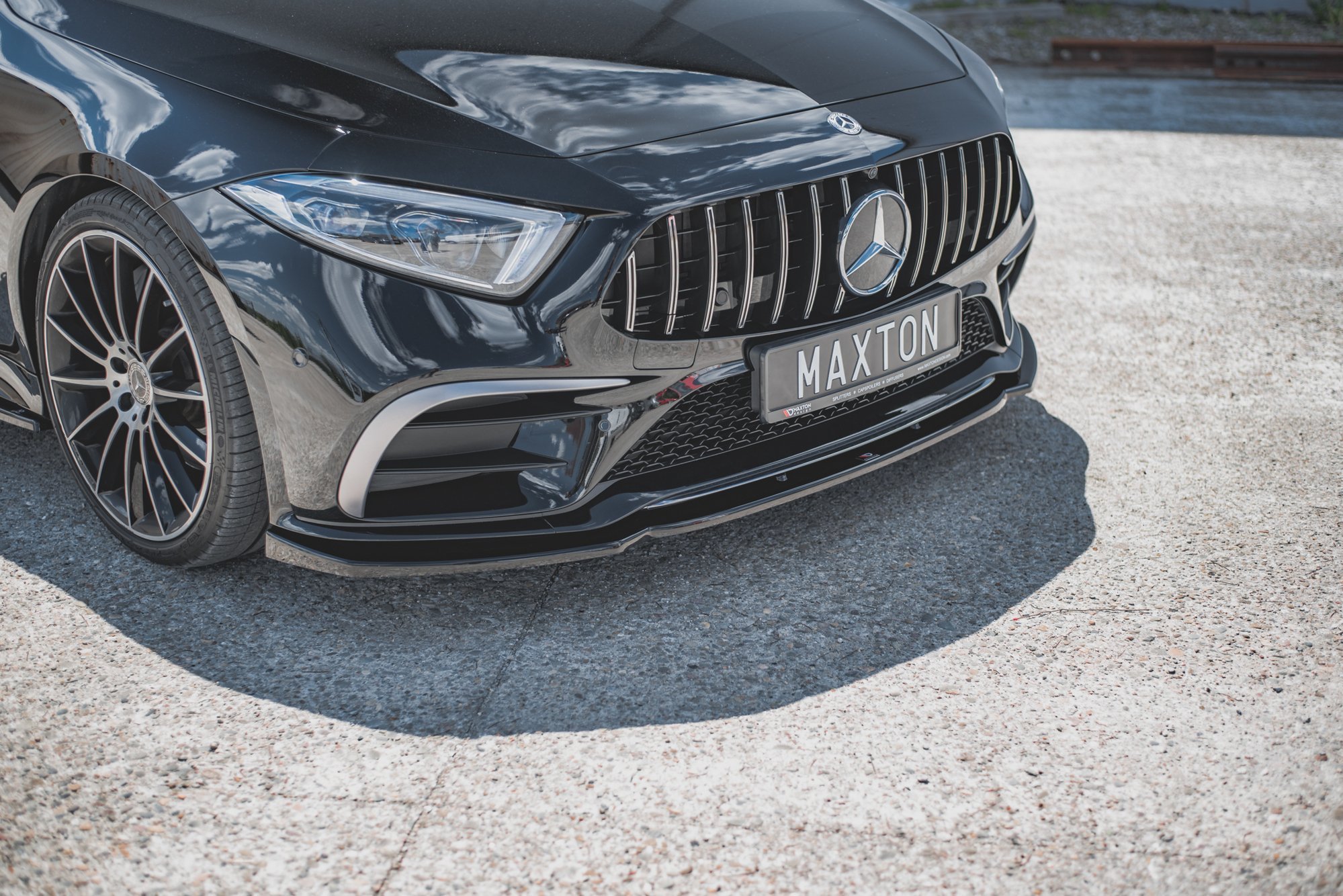 Front Splitter V.2 Mercedes-Benz CLS AMG-Line / 53AMG C257 - 3