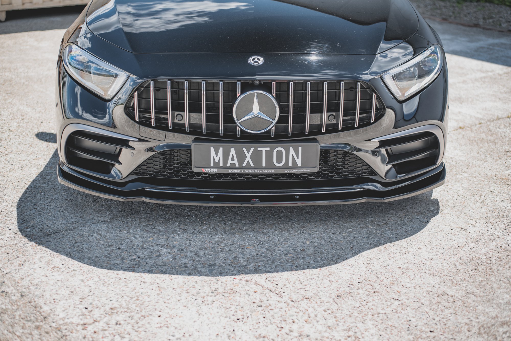 Front Splitter V.2 Mercedes-Benz CLS AMG-Line / 53AMG C257 - 2