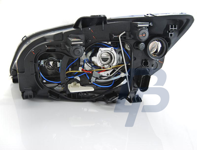 HEADLIGHTS FORD FOCUS II 09.04-01.08 ANGEL EYES BLACK - 2