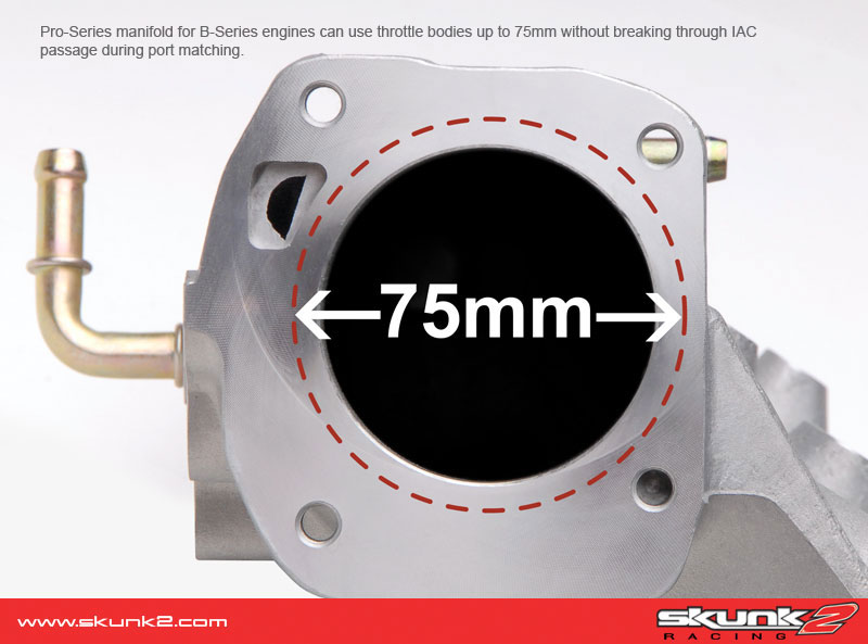 HONDA B18A/B18B//B20 PRO SERIES ALU INTAKE MANIFOLD SKUNK2 - 5