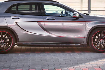 Side Skirts Splitters Mercedes-benz GLA 45 AMG SUV (X156) Pre-facelift (2014-2017)