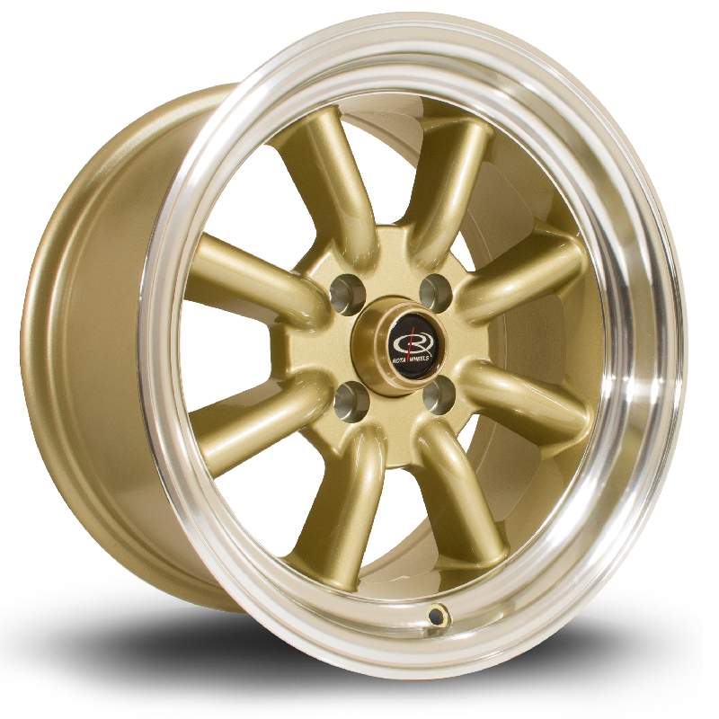 ROTA RKR 15 INCH 8J 4X100 ET0 RLGOLD