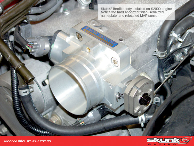 HONDA B/D/F/H ENGINES 68MM PRO BILLET THROTTLE BODY SKUNK2 - 3
