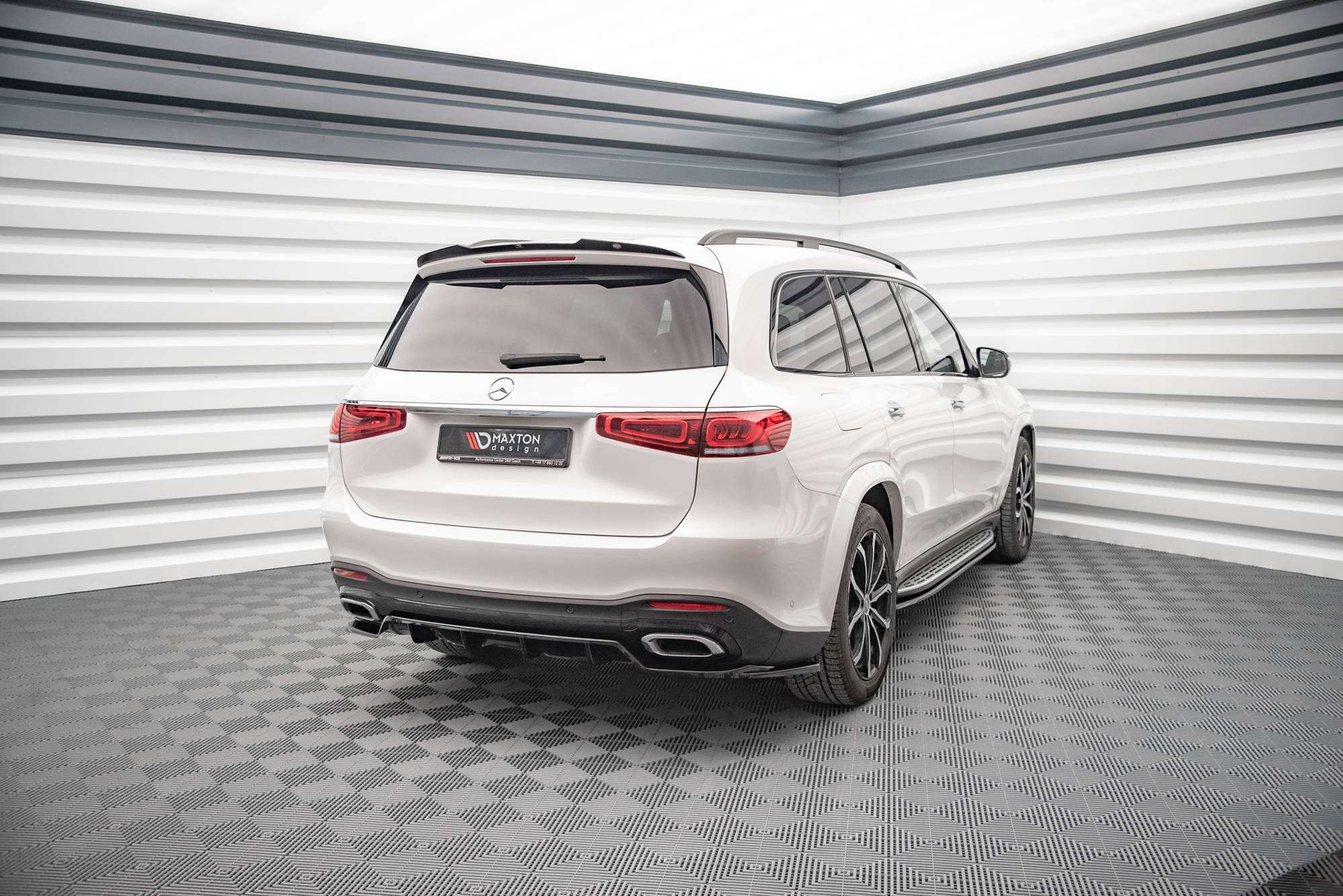 Spoiler CAP Mercedes-Benz GLS AMG-Line X167 - 2