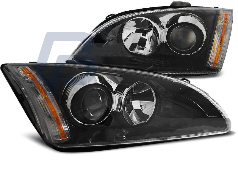 HEADLIGHTS FORD FOCUS II 09.04-01.08 BLACK - 3