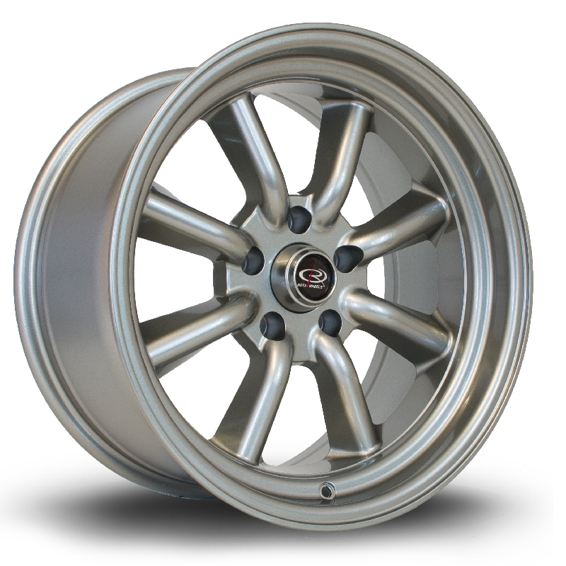 ROTA RKR 17 INCH 8.5J 5X114 ET-10 STEELGREY