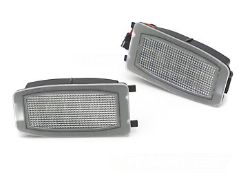 Mirror Puddle Lights LED Fist Land Rover Discovery, Range Rover, Freelander, Volvo S60, V70, XC70