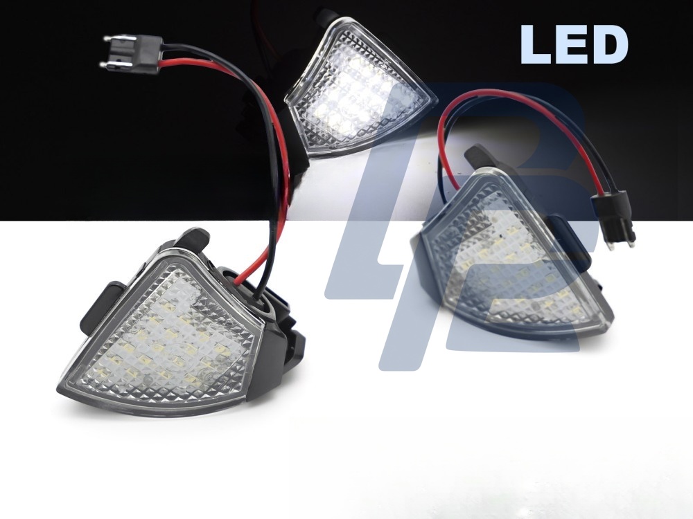 Mirror Puddle Lights LED Fist Golf 5, Jetta, Passat, Sharan - 4