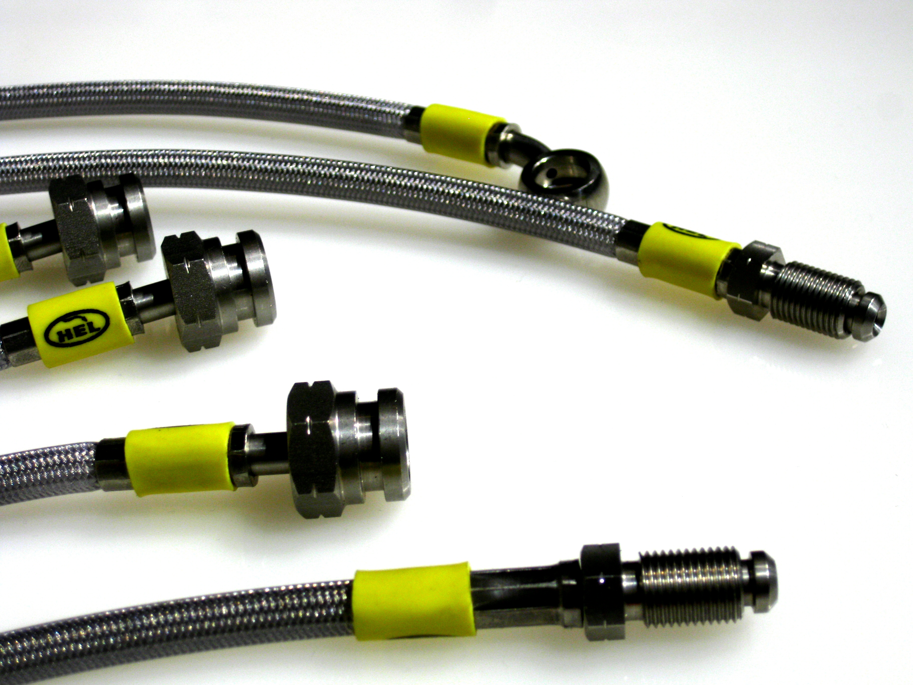 HONDA CIVIC 07+ FN2 TYPE-R STAINLESS HEL BRAKELINES 9-PIECES - 4