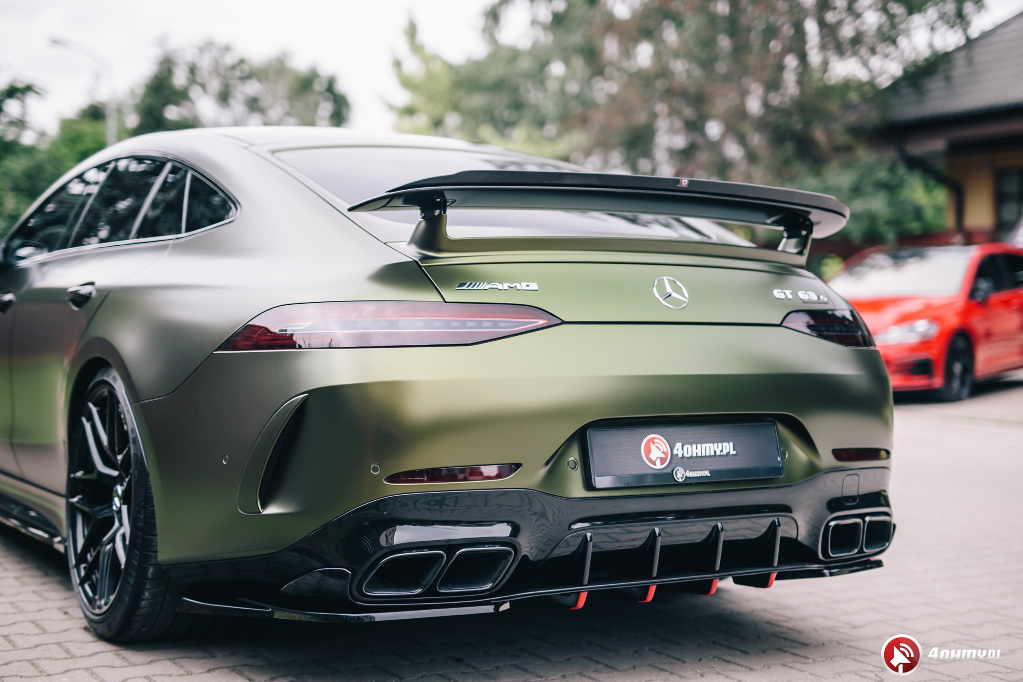 Spoiler CAP Mercedes AMG GT 63S 4-door Coupe - 2
