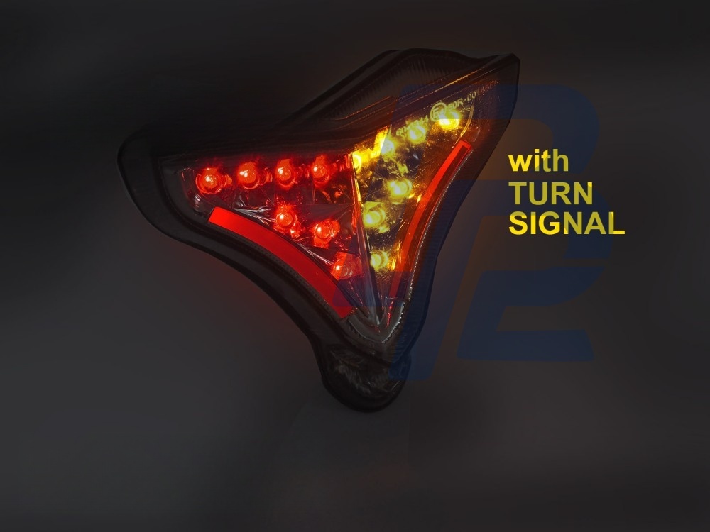 LED Tail Light Smoked for Yamaha Yzf-R1 2009–2014 - 4