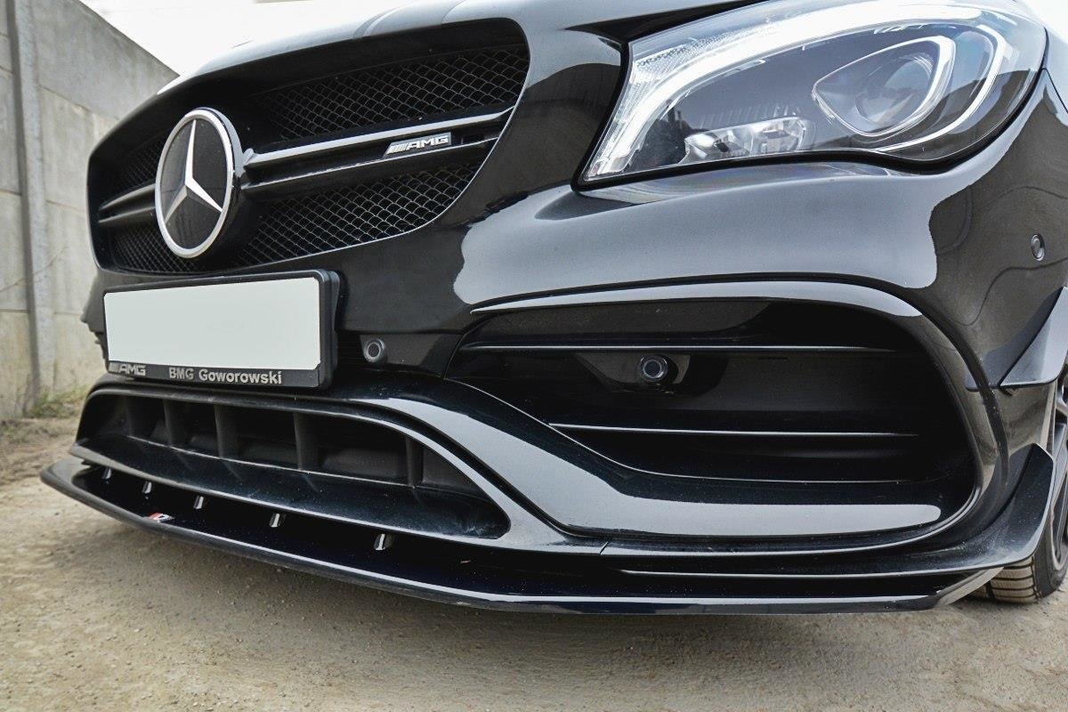 Front Splitter V.1 Mercedes CLA 45 AMG C117 (Facelift) (2017-UP) - 4