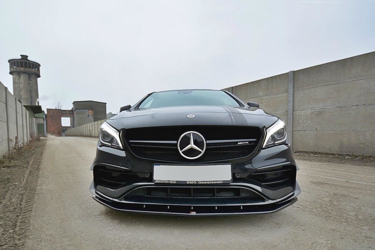 Front Splitter V.1 Mercedes CLA 45 AMG C117 (Facelift) (2017-UP) - 3