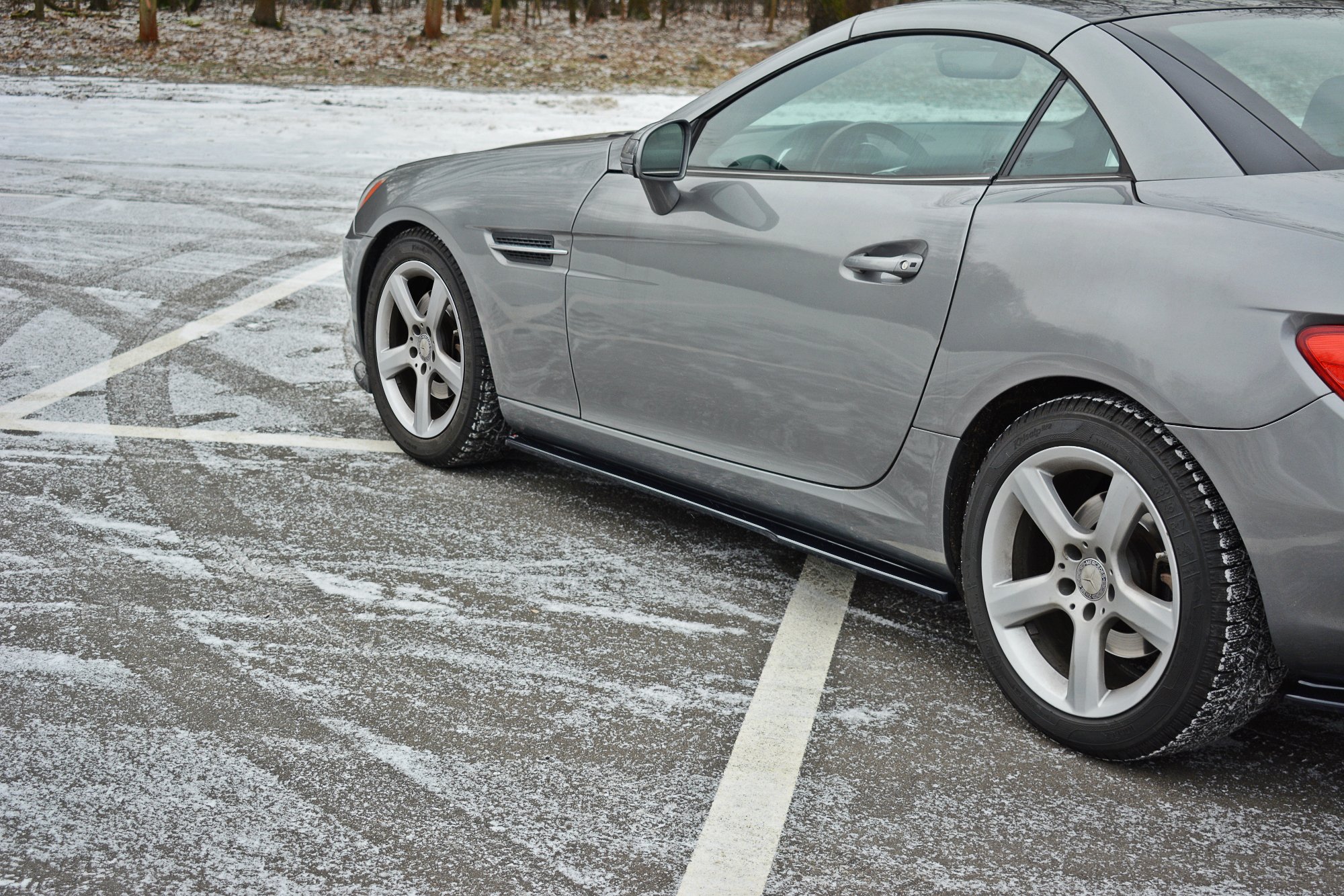Side Skirts Splitters Mercedes-benz SLK R172 Standard (2011-2015) - 3