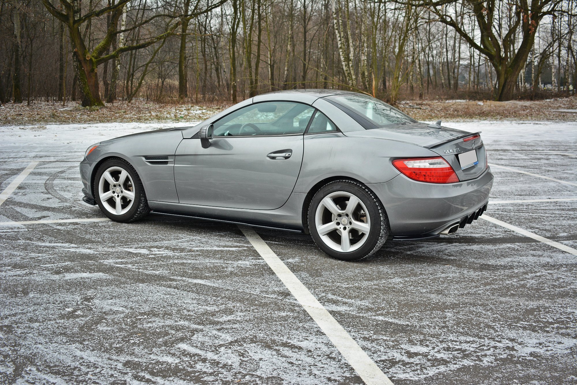 Side Skirts Splitters Mercedes-benz SLK R172 Standard (2011-2015) - 4