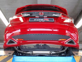 HONDA CIVIC 3/5D 06+ FN1 TYPE-S INVIDIA Q300 CATBACK SYSTEM