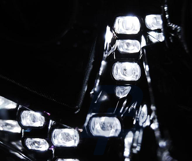 HEADLIGHTS FORD FOCUS MK3 11- 10.14 DAYLIGHT CHROME - 2