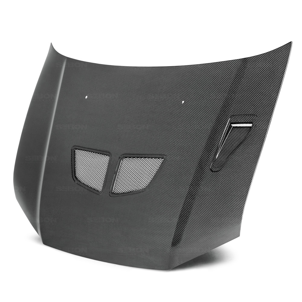 MITSUBISHI LANCER EVO VII 02-03 SEIBON OEM JDM CARBON HOOD