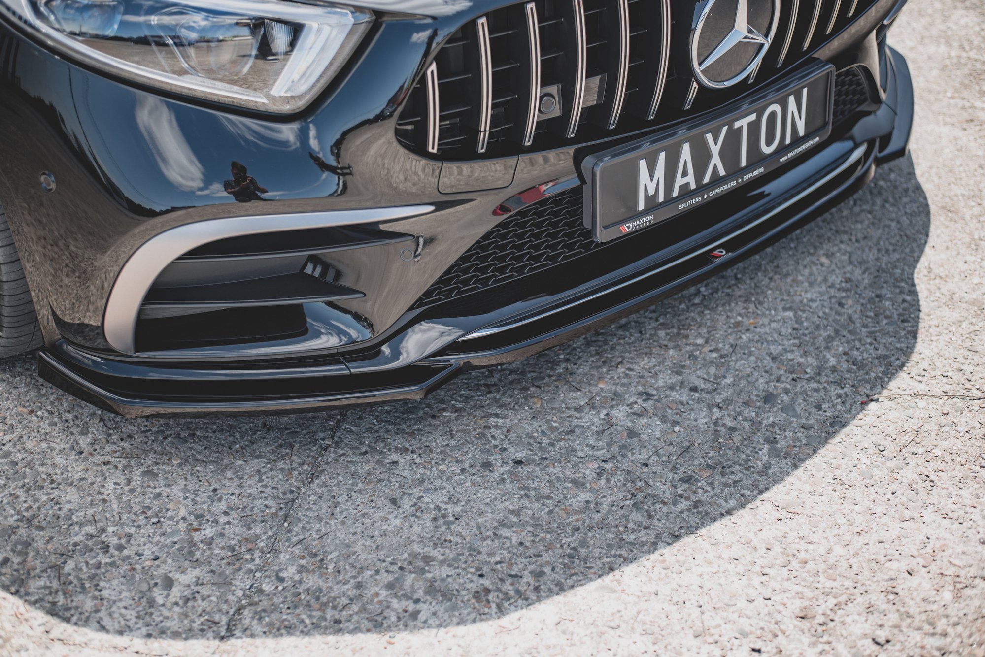 Front Splitter V.1 Mercedes-benz CLS AMG Line / 53AMG C257 (2018-2021) - 3
