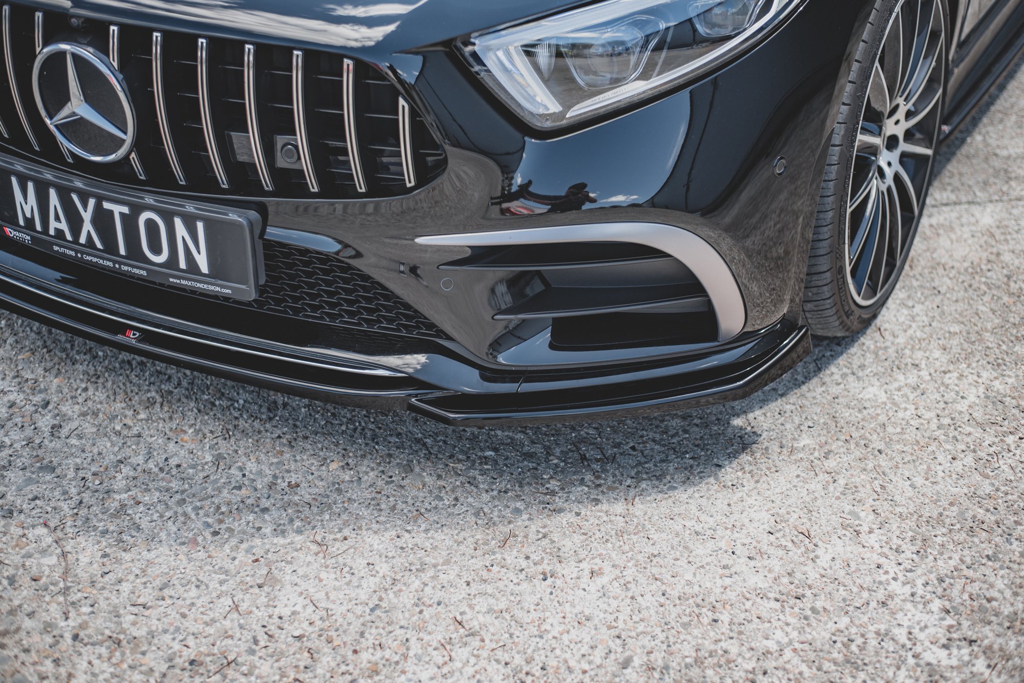 Front Splitter V.1 Mercedes-benz CLS AMG Line / 53AMG C257 (2018-2021) - 5