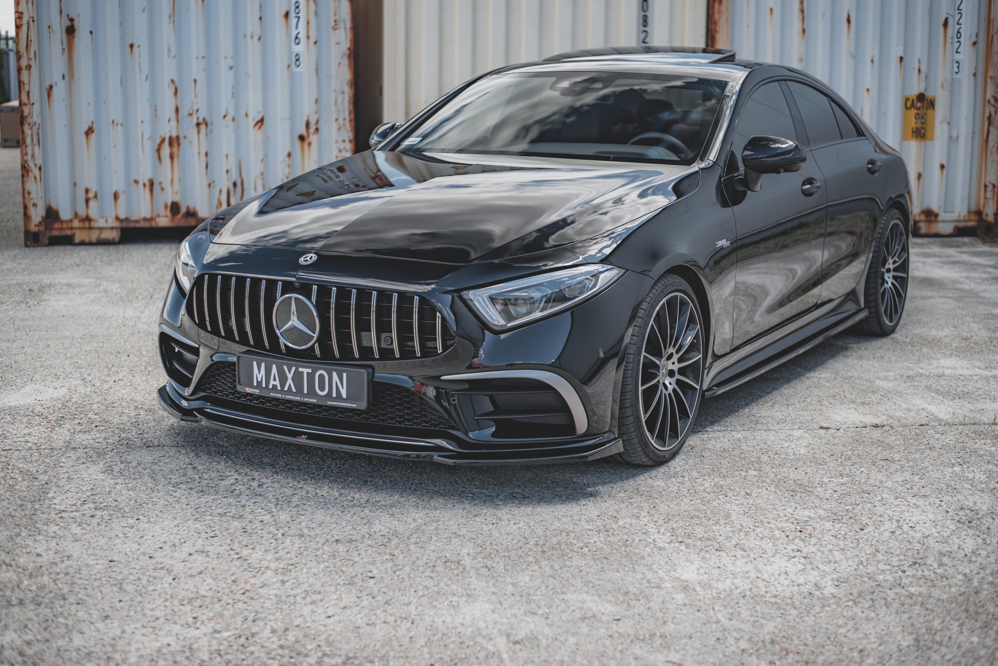 Front Splitter V.1 Mercedes-benz CLS AMG Line / 53AMG C257 (2018-2021) - 6