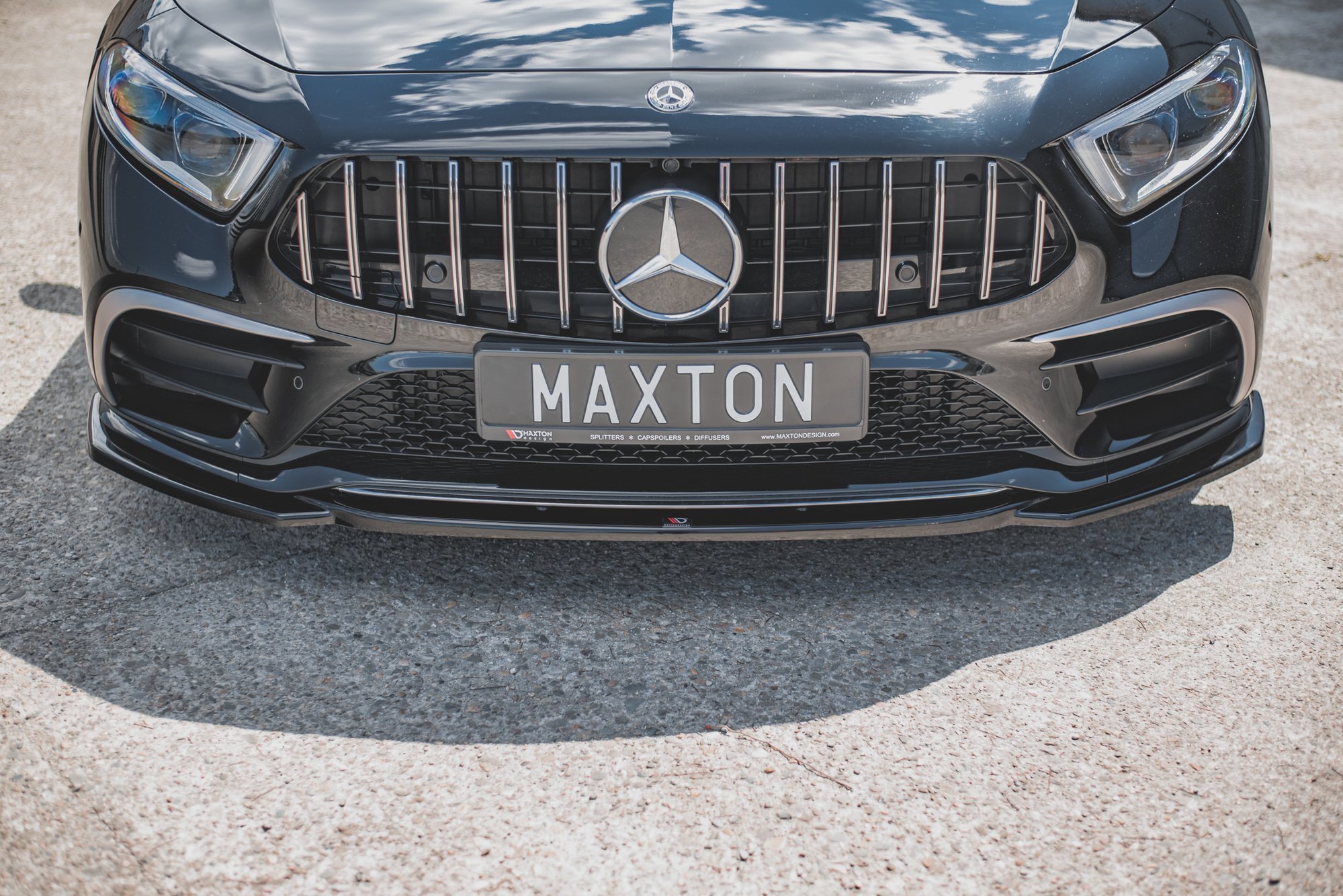 Front Splitter V.1 Mercedes-benz CLS AMG Line / 53AMG C257 (2018-2021) - 4