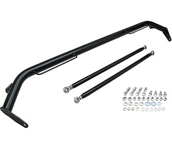 UNIVERSAL SEAT BELTS BLACK HARNESS BAR 50.5 INCH [SIX]