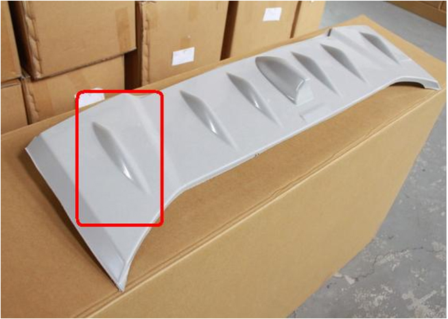 TOYOTA GT86 12+ ROOF FIN SPOILER BF BIG FIN ABS [SIX]