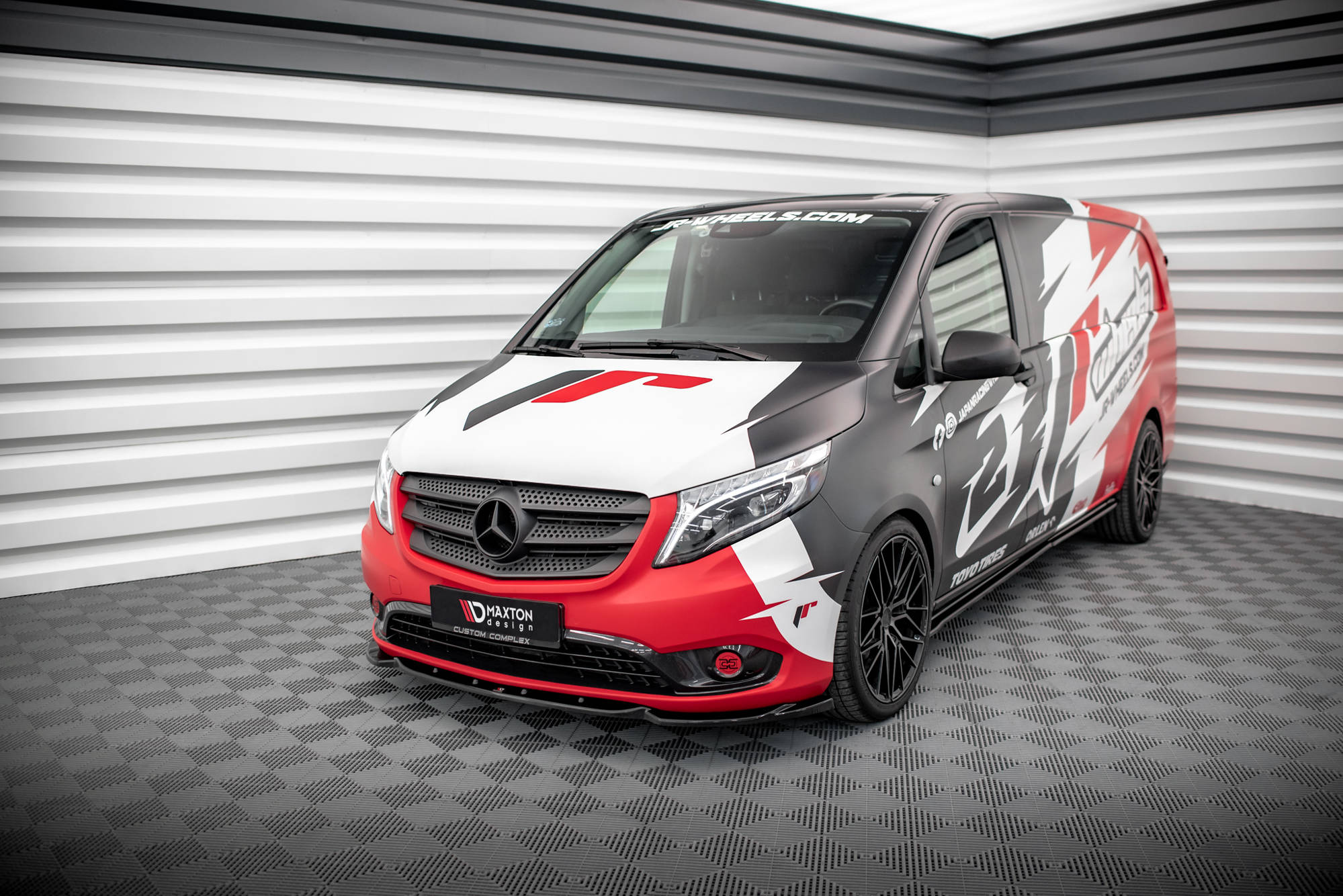 Front Splitter V.1 Mercedes VITO W447 Facelift (2020-) - 3