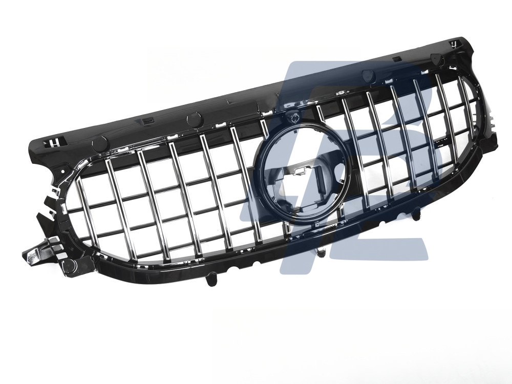 Grille Sport Black/Chrome for Mercedes GLA H247 2019–2023 - 3