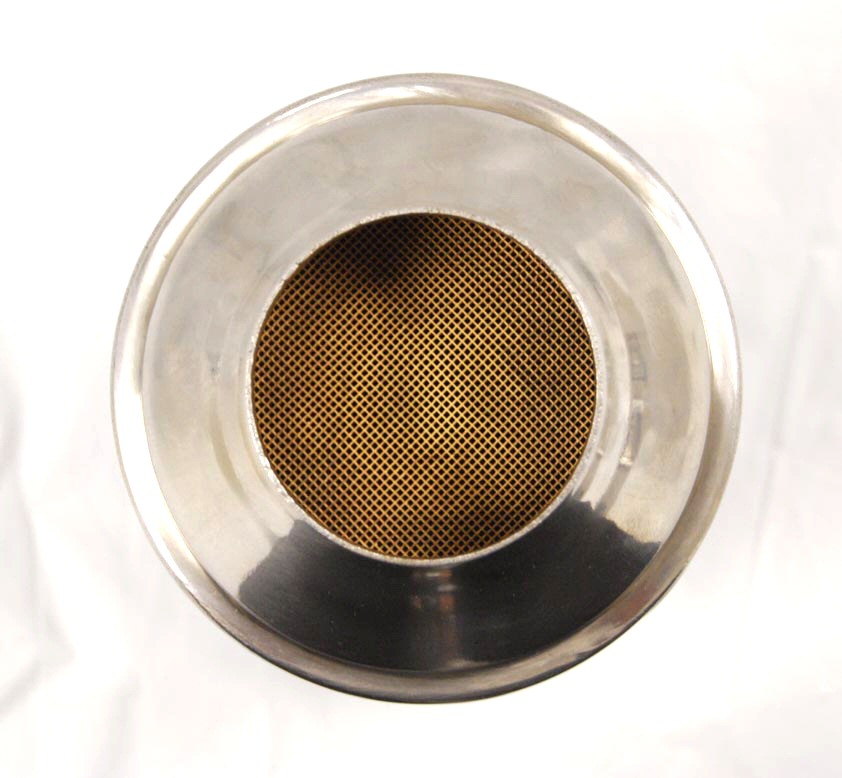 UNIVERSAL 2.25 INCH STAINLESS HIGH FLOW RACE CATALYST [MR] - 2