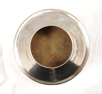 UNIVERSAL 2.25 INCH STAINLESS HIGH FLOW RACE CATALYST [MR]