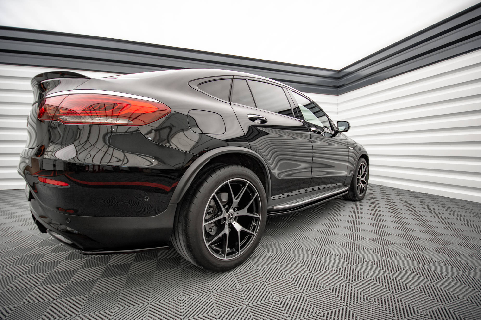 Side Skirts Diffusers V.1 Mercedes-Benz GLC Coupe AMG-Line C253 - 2