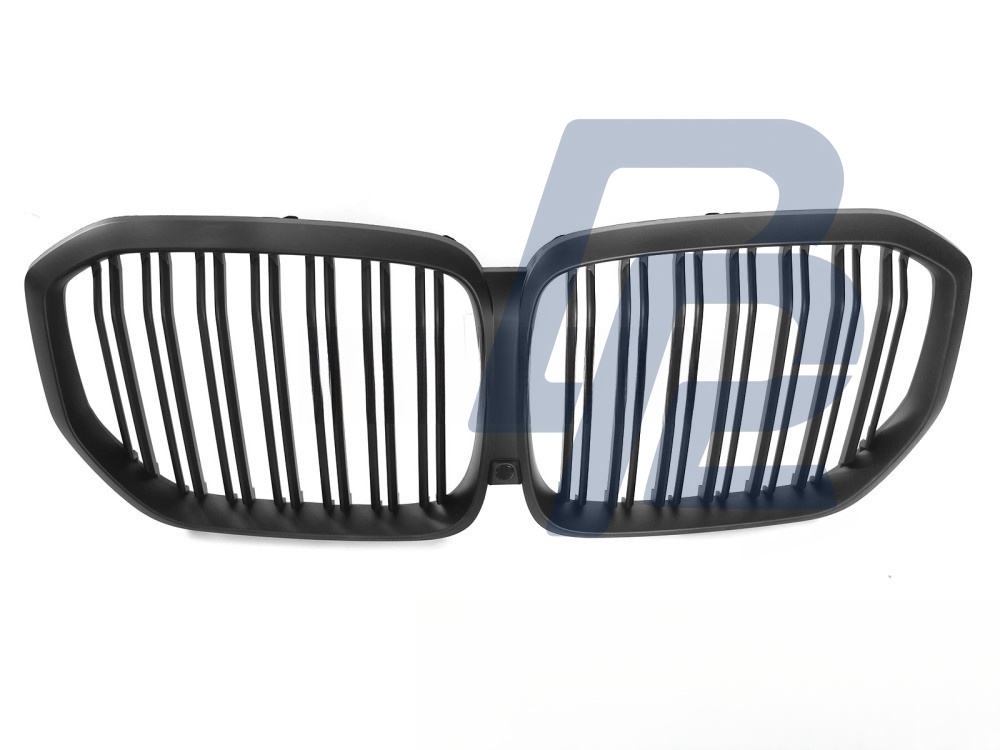 Grille Sport Matt Black Double-Slat for BMW X5 G05 2019–2022 - 5