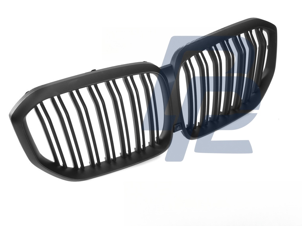 Grille Sport Matt Black Double-Slat for BMW X5 G05 2019–2022 - 4