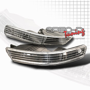 HONDA INTEGRA 98-01 BUMPER LIGHTS BLACK [SR]