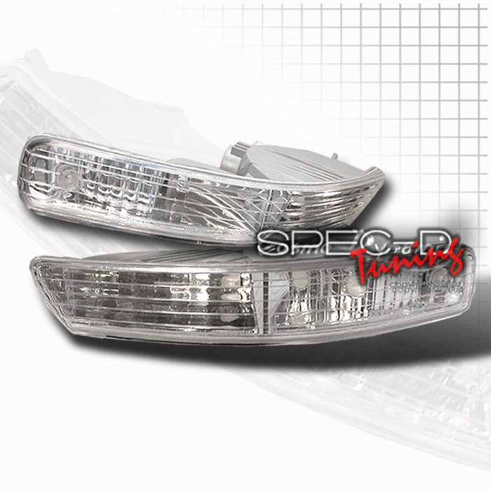 HONDA INTEGRA 98-01 BUMPER LIGHTS CHROME [SR]