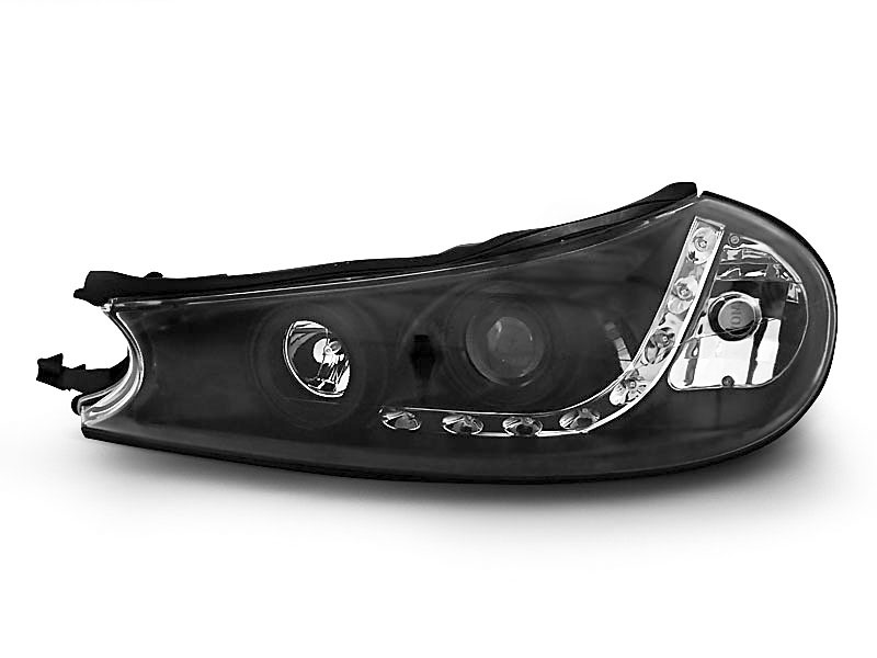 HEADLIGHTS FORD MONDEO 10.96-08.00 DAYLIGHT BLACK