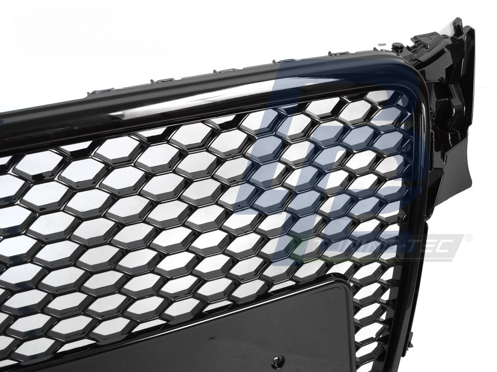 Grille Sport Gloss Black PDC for Audi A4 B8 2008–2011 - 4