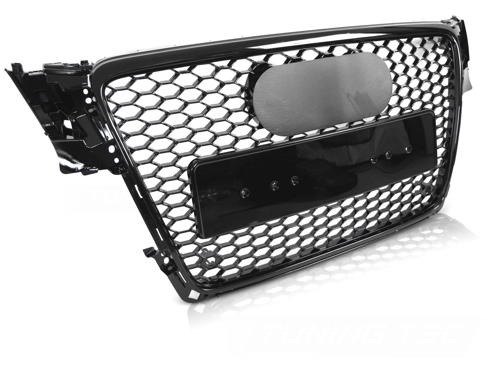 GRILL SPORT BLANK SVART PDC TILL AUDI A4 B8 2008-2011
