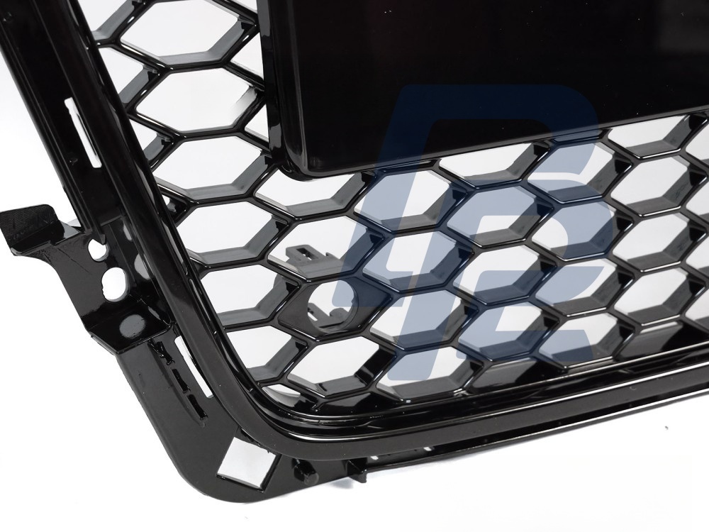 Grille Sport Gloss Black PDC for Audi A4 B8 2008–2011 - 4