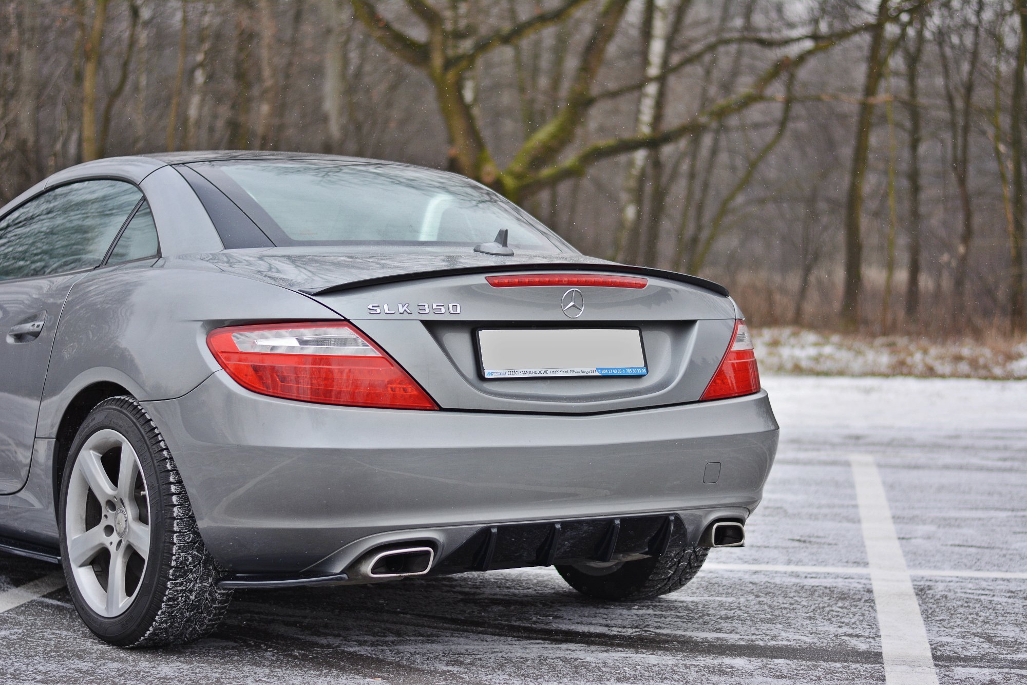 Spoiler CAP Mercedes-benz SLK R172 Standard (2011-2015) - 2