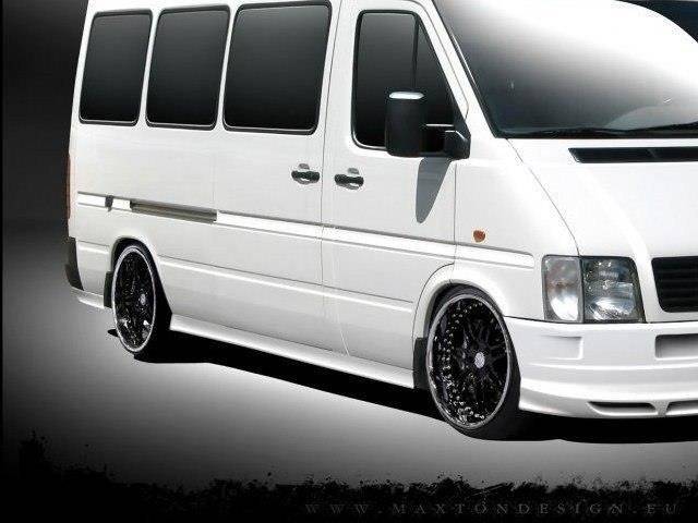 Side Skirts Mercedes Sprinter I FL / VW LT 96-06 - Different Sizes (4 Elements). This Side Skirts Fits Twin Wheels Version. - 2