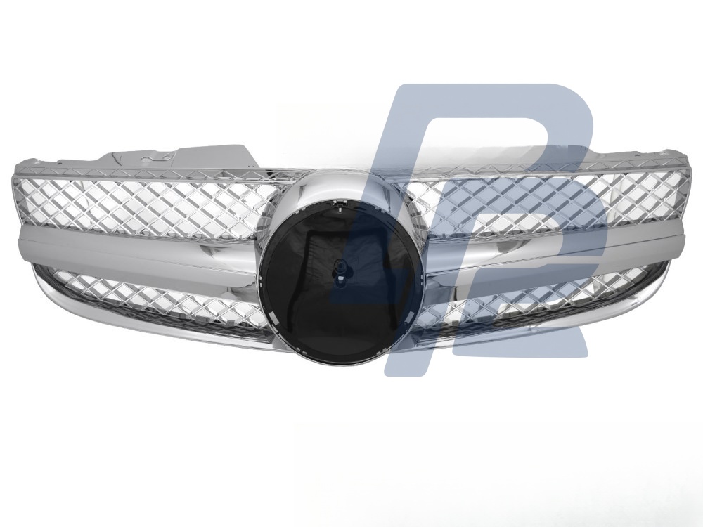 Grille Sport Chrome for Mercedes SL R230 2006–2008 - 3