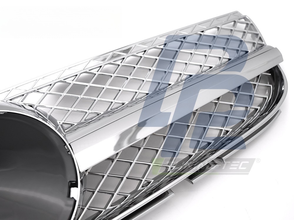 Grille Sport Chrome for Mercedes SL R230 2006–2008 - 5