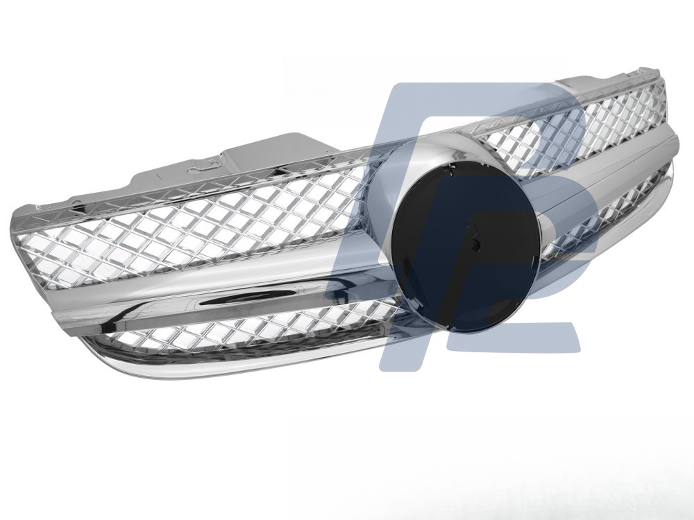 Grille Sport Chrome for Mercedes SL R230 2006–2008 - 2